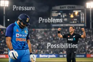 India vs New Zealand 5th T20I Explained | Pressure, Problems & Possibilities